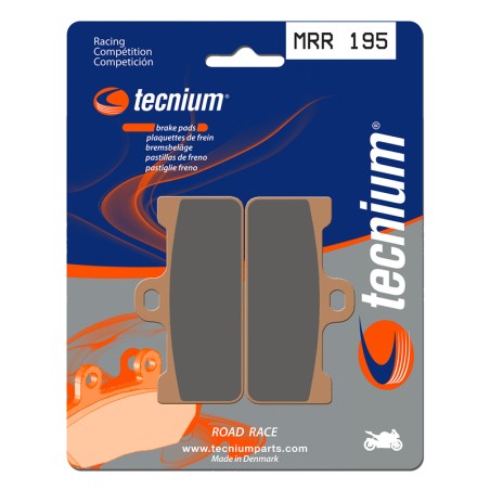 Pastillas de freno Tecnium MRR195 Sinterizadas competición