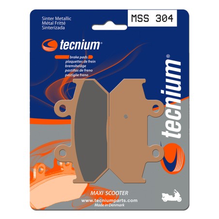Pastillas de freno Tecnium MSS304 Sinterizadas