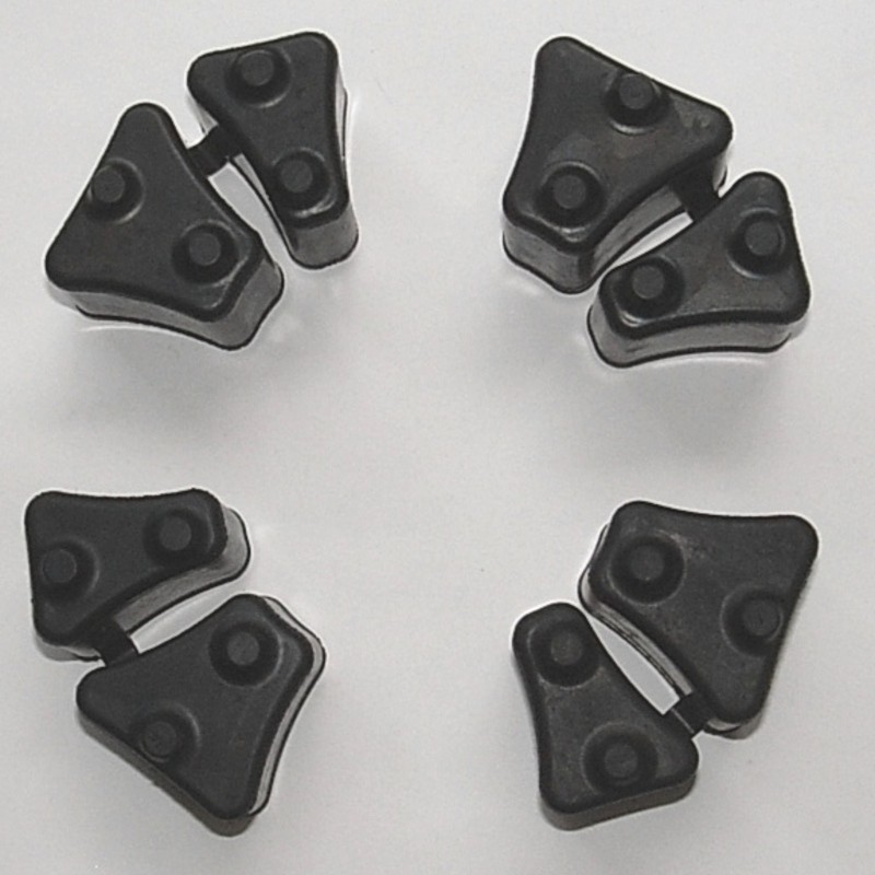 Silentblock de rueda trasera VT600C Honda juego de 4 RWD-106 (juago)