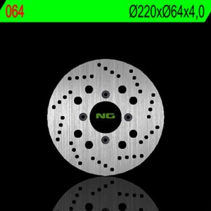 Disco de freno NG BRAKES redondo fijo