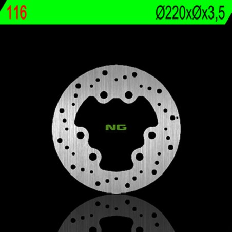 Disco de freno NG BRAKES redondo fijo