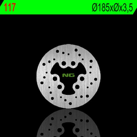 Disco de freno NG BRAKES redondo fijo