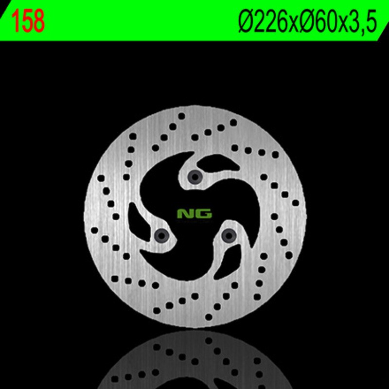 Disco de freno NG BRAKES redondo fijo