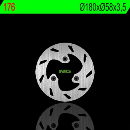 Disco de freno NG BRAKES redondo fijo