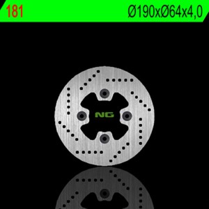 Disco de freno NG BRAKES redondo fijo
