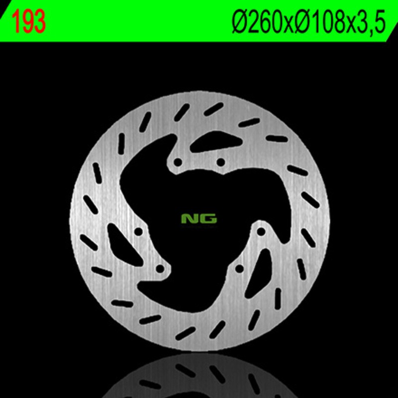 Disco de freno NG BRAKES redondo fijo