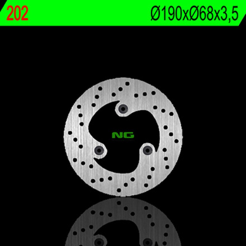 Disco de freno NG BRAKES redondo fijo