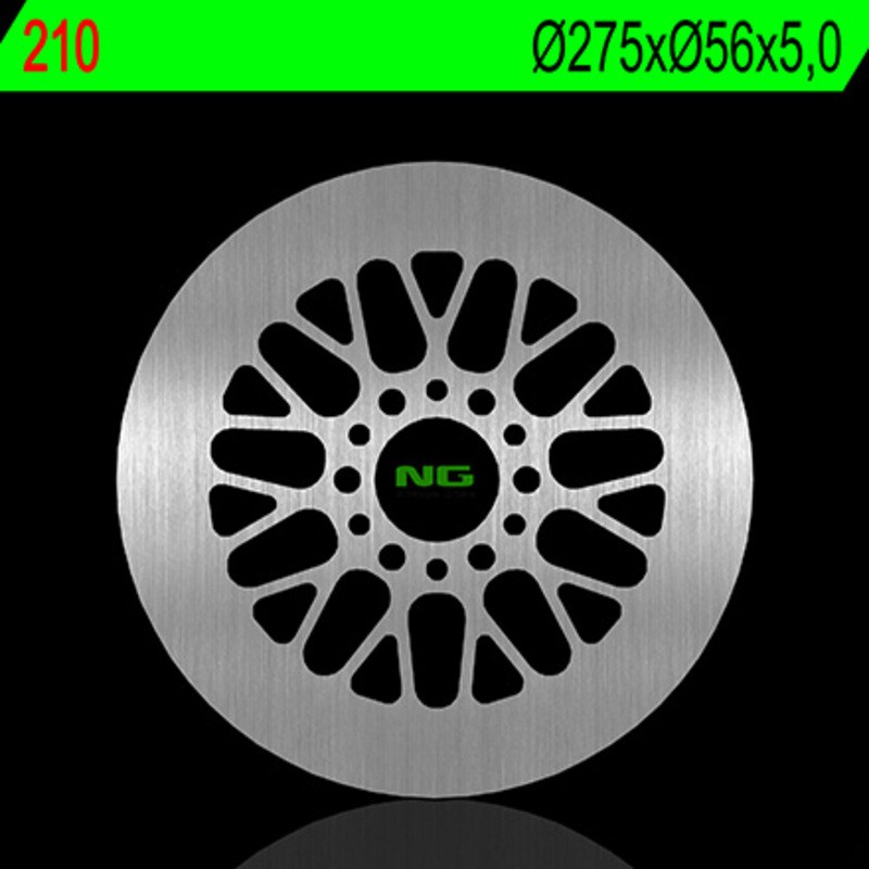 Disco de freno NG BRAKES redondo fijo