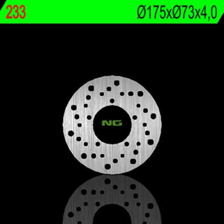 Disco de freno NG BRAKES redondo fijo