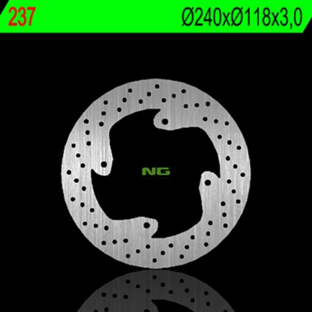Disco de freno NG BRAKES redondo fijo