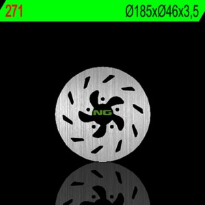 Disco de freno NG BRAKES redondo fijo