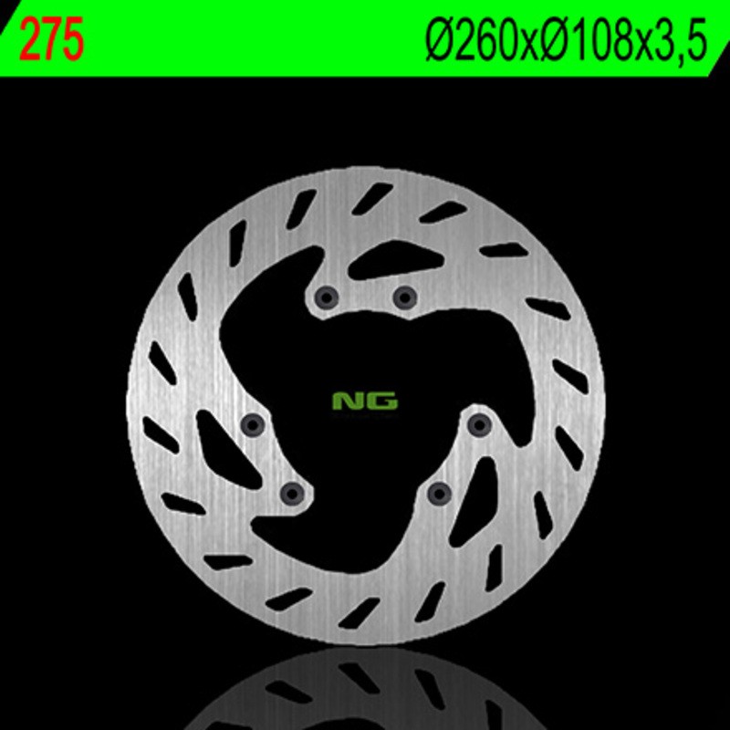 Disco de freno NG BRAKES redondo fijo