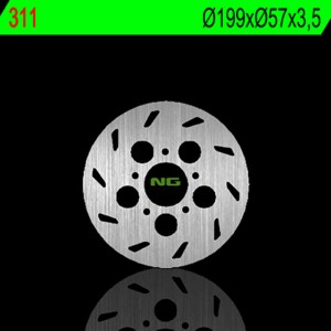 Disco de freno NG BRAKES redondo fijo