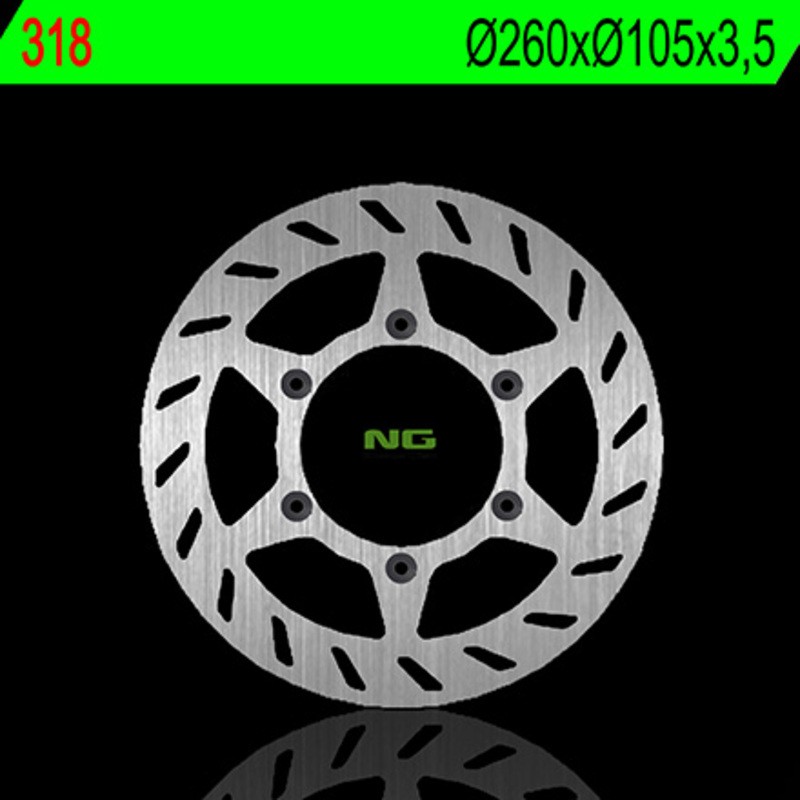 Disco de freno NG BRAKES redondo fijo
