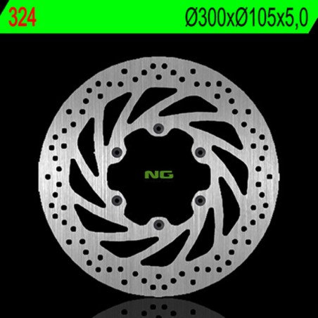 Disco de freno NG BRAKES redondo fijo