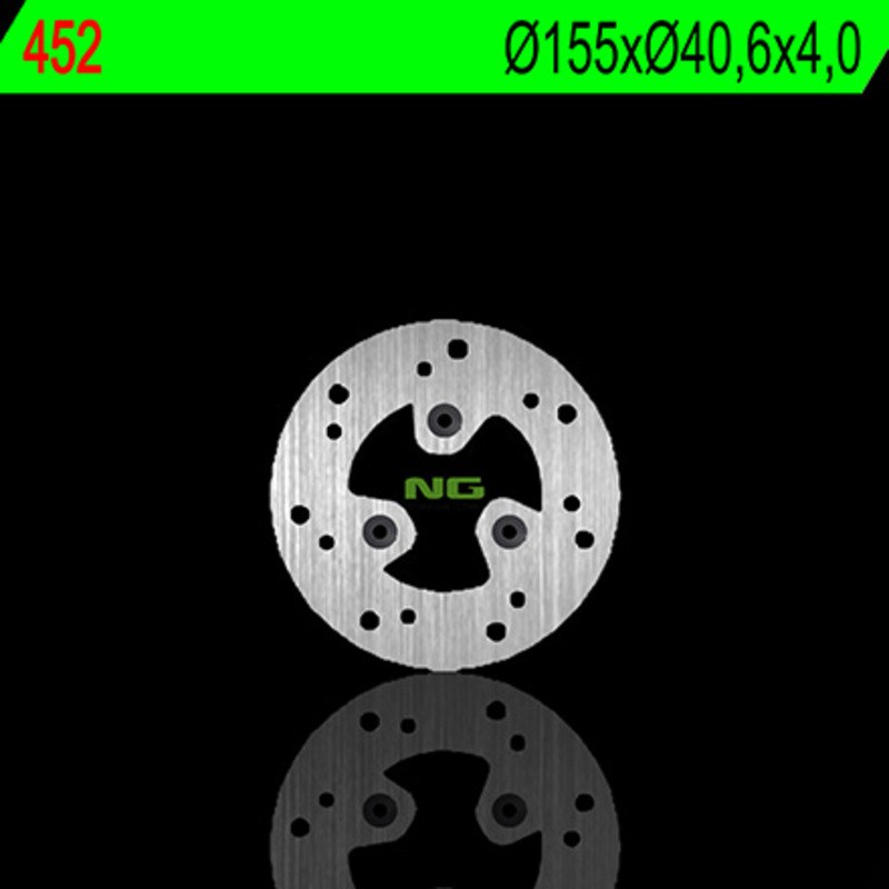 Disco de freno NG BRAKES redondo fijo