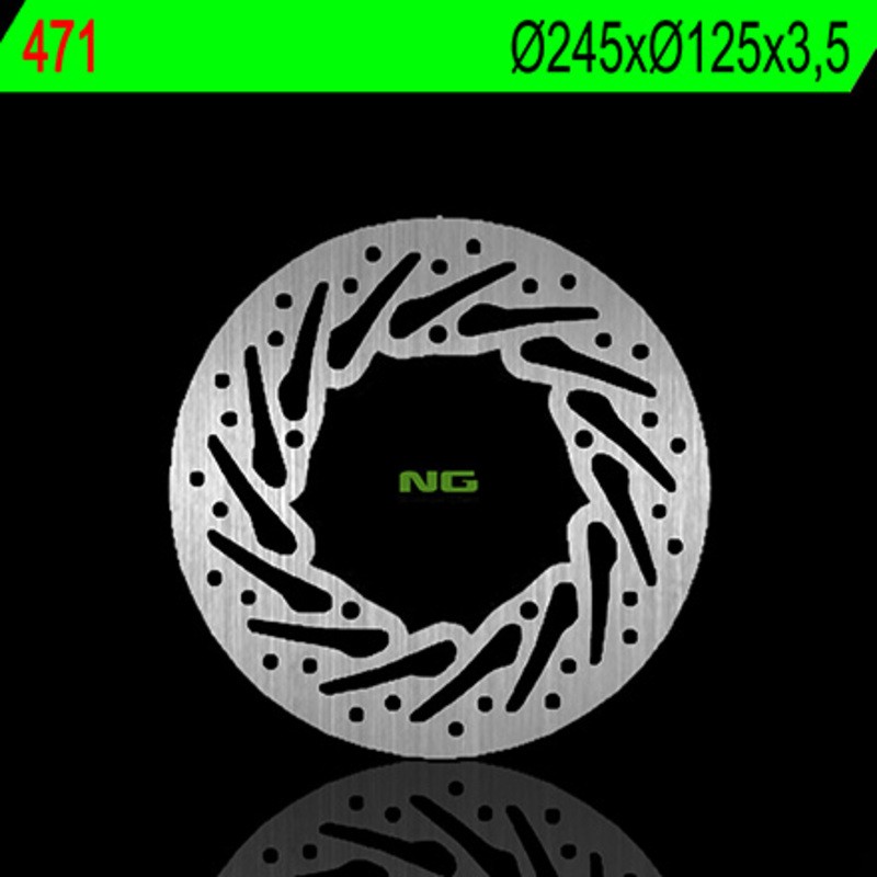 Disco de freno NG BRAKES redondo fijo