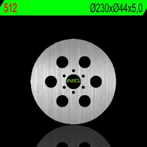 Disco de freno NG BRAKES redondo fijo