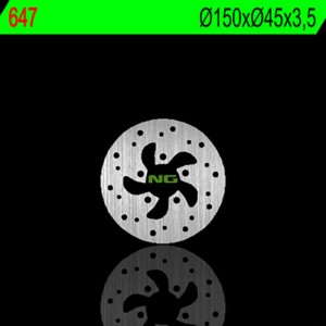 Disco de freno NG BRAKES redondo fijo