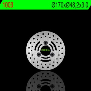 Disco de freno NG BRAKES redondo fijo