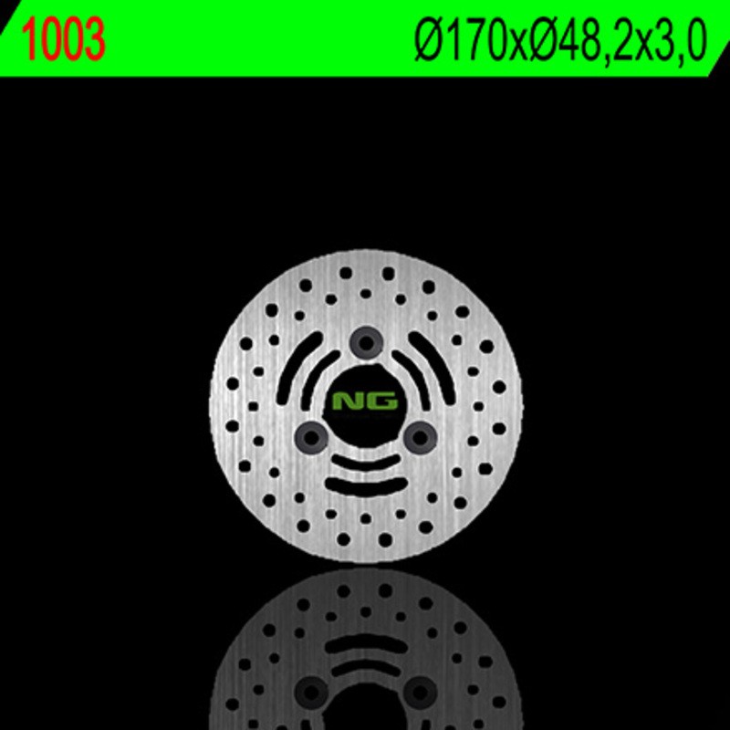 Disco de freno NG BRAKES redondo fijo