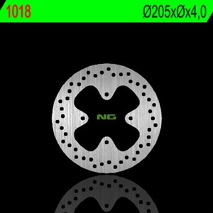 Disco de freno NG BRAKES redondo fijo