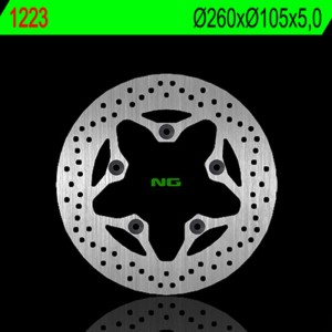 Disco de freno NG BRAKES redondo fijo
