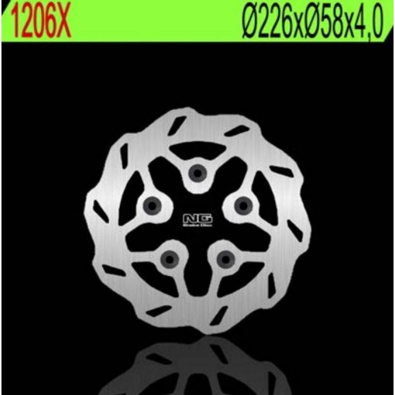 Disco de freno NG BRAKES ondulado fijo