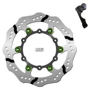 Kit disco de freno sobredimensionado NG BRAKES ondulado flotante