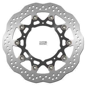 Disco de freno NG BRAKES ondulado flotante