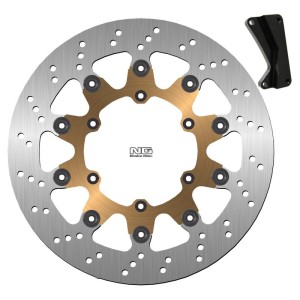 Kit disco de freno sobredimensionado NG BRAKES redondo flotante