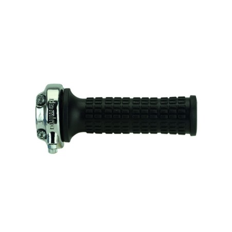 Acelerador vintage cromado Domino Lario 0346.03 + puños