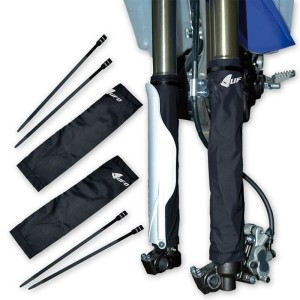 Protector de horquilla UFO negro 370mm AC02107-K