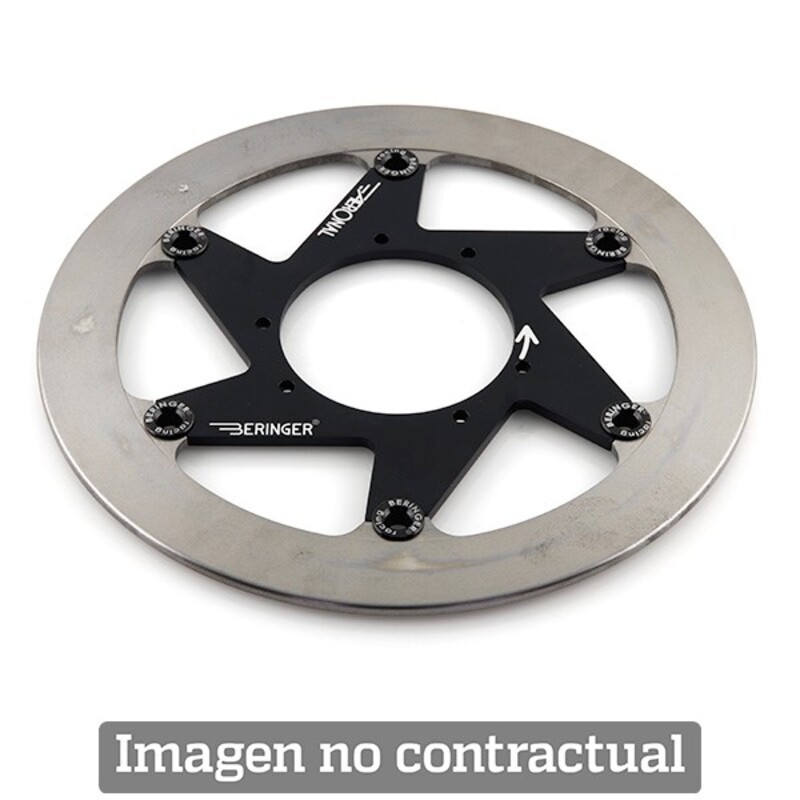Disco de freno BERINGER Aeronal redondo flotante - rojo