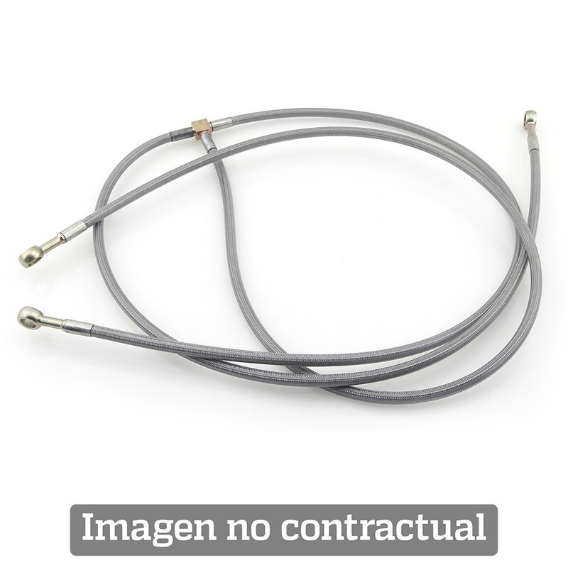 Latiguillo de freno de Acero Inoxidable trenzado 1230mm (HOFSM123)