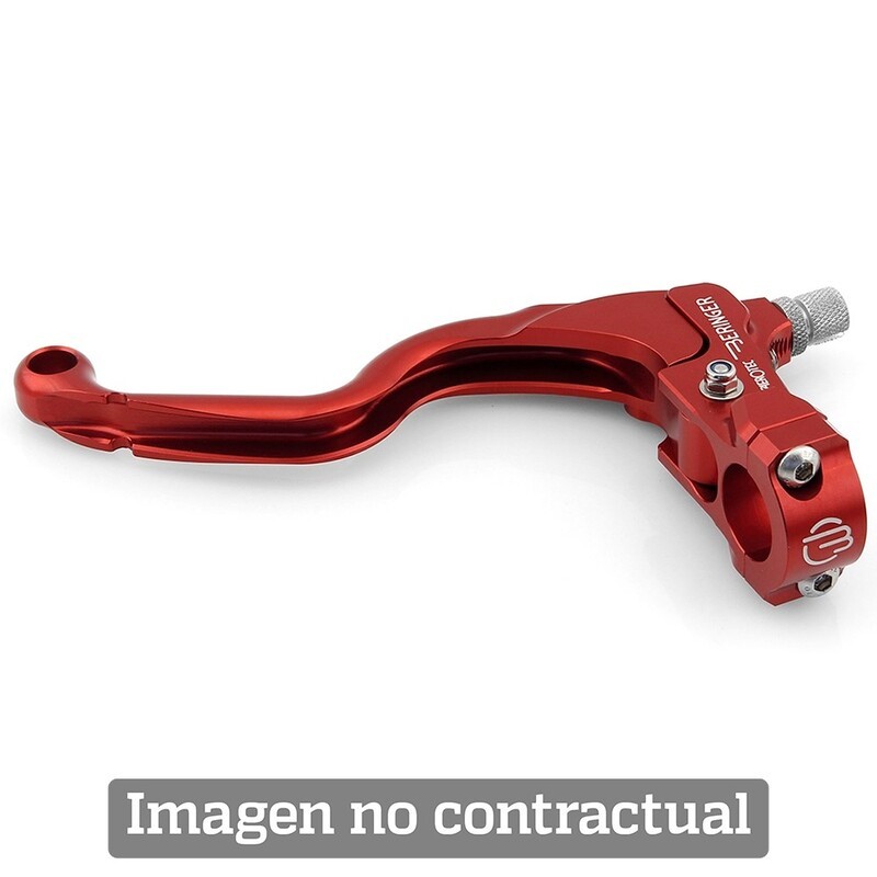 Tirador de embrague a cable. Maneta tipo 5. Color NEGRO. (CC5B)