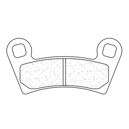 Juego de pastillas sinterizadas CL BRAKES (1220ATV1)
