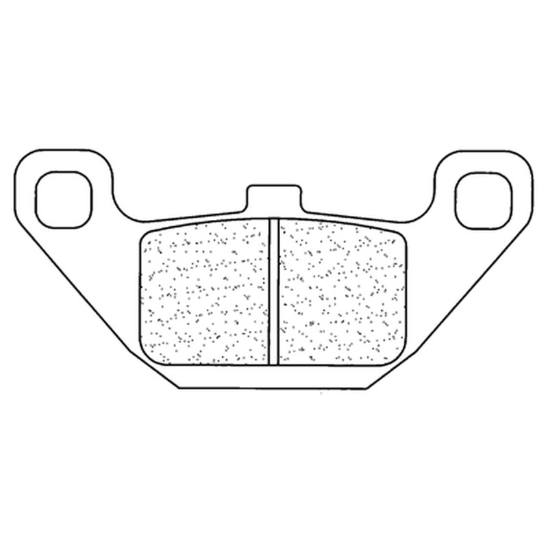 Juego de pastillas sinterizadas CL BRAKES (2285S4)