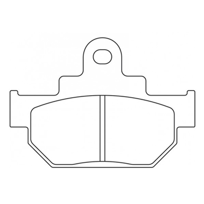 Juego de pastillas sinterizadas CL BRAKES (2387A3+)
