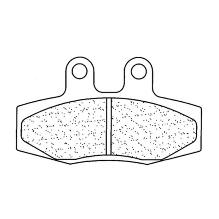 Juego de pastillas sinterizadas CL BRAKES (2399A3+)