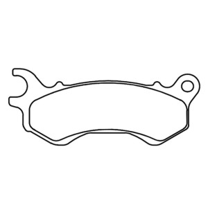 Juego de pastillas sinterizadas CL BRAKES (3102SC)