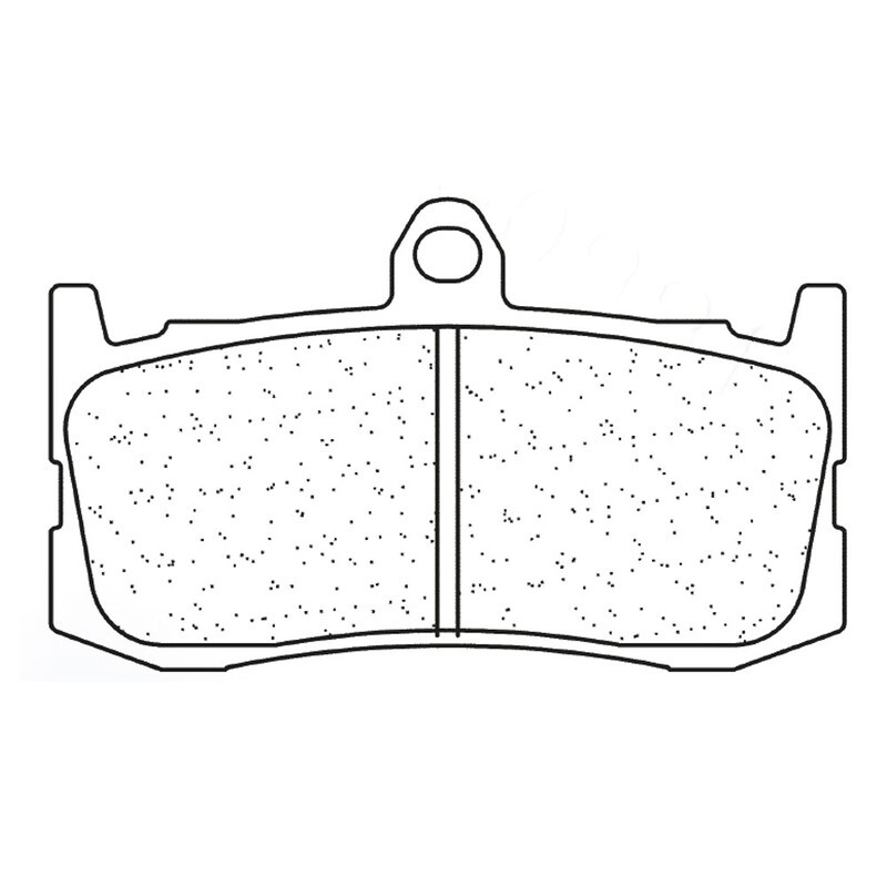 Juego de pastillas sinterizadas CL Brakes (1209C60)