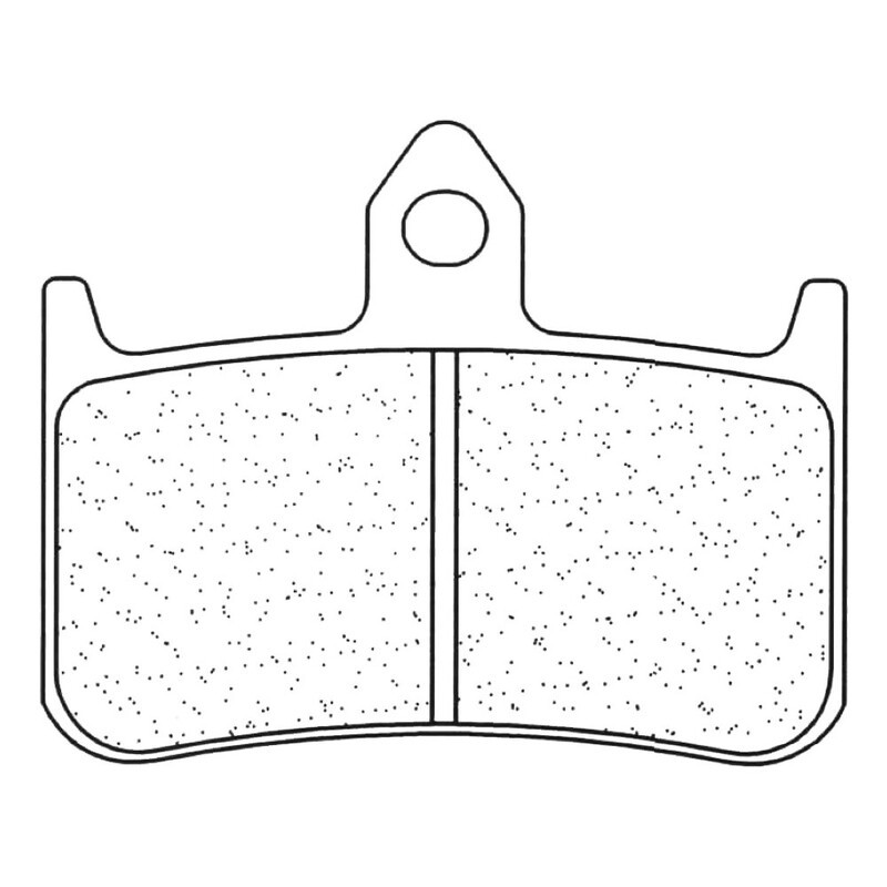 Juego de pastillas sinterizadas CL Brakes (2245C60)