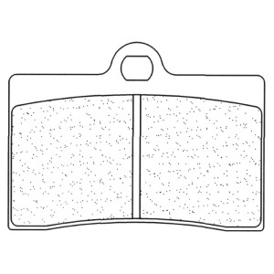 Juego de pastillas sinterizadas CL Brakes (2247C60)