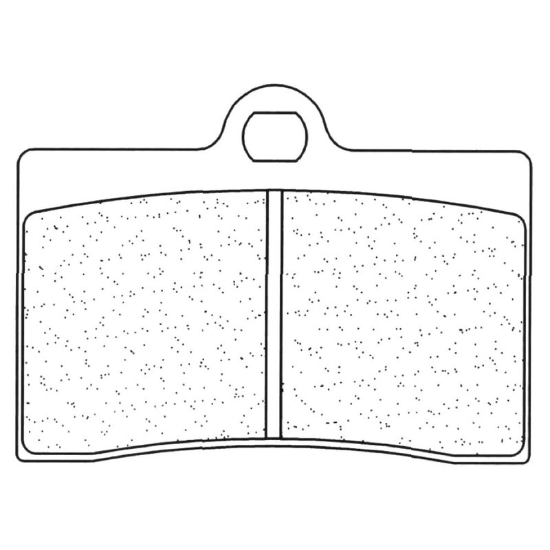 Juego de pastillas sinterizadas CL Brakes (2247C60)