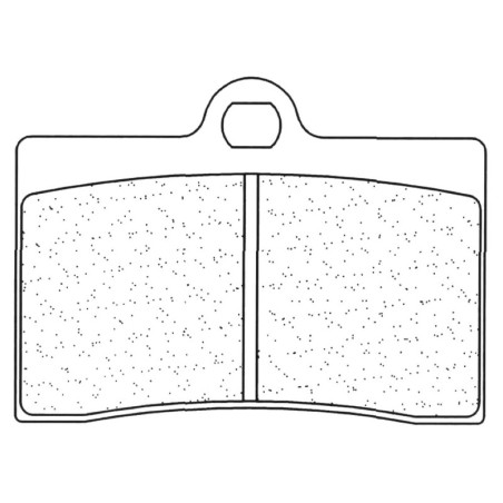 Juego de pastillas sinterizadas CL Brakes (2247C60)