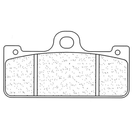 Juego de pastillas sinterizadas CL Brakes (2329C60)