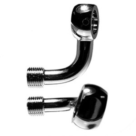 Banjo 90° + 20° lateral izq M10 Venhill cromado