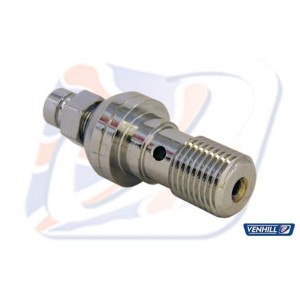 Tornillo con sangrador M10x1 Venhill cromado