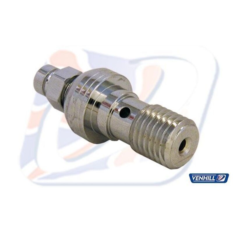 Tornillo con sangrador M10x1.25 Venhill cromado